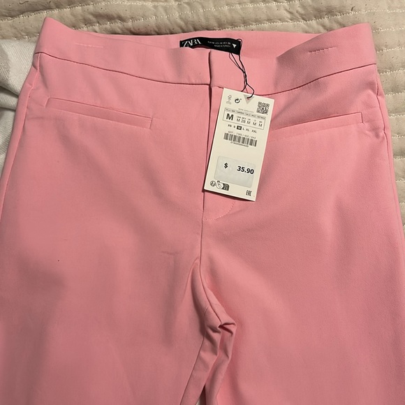 NWT Zara Mini Flare Trousers - Picture 3 of 5